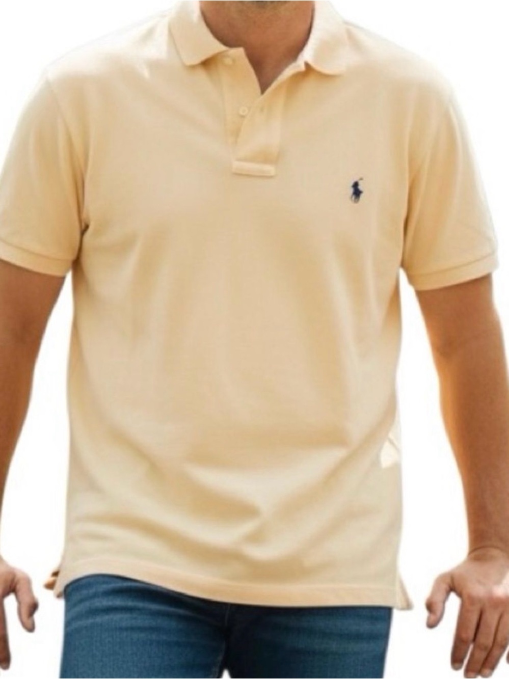Polo by Ralph Lauren Short-Sleeve Polo in yellow